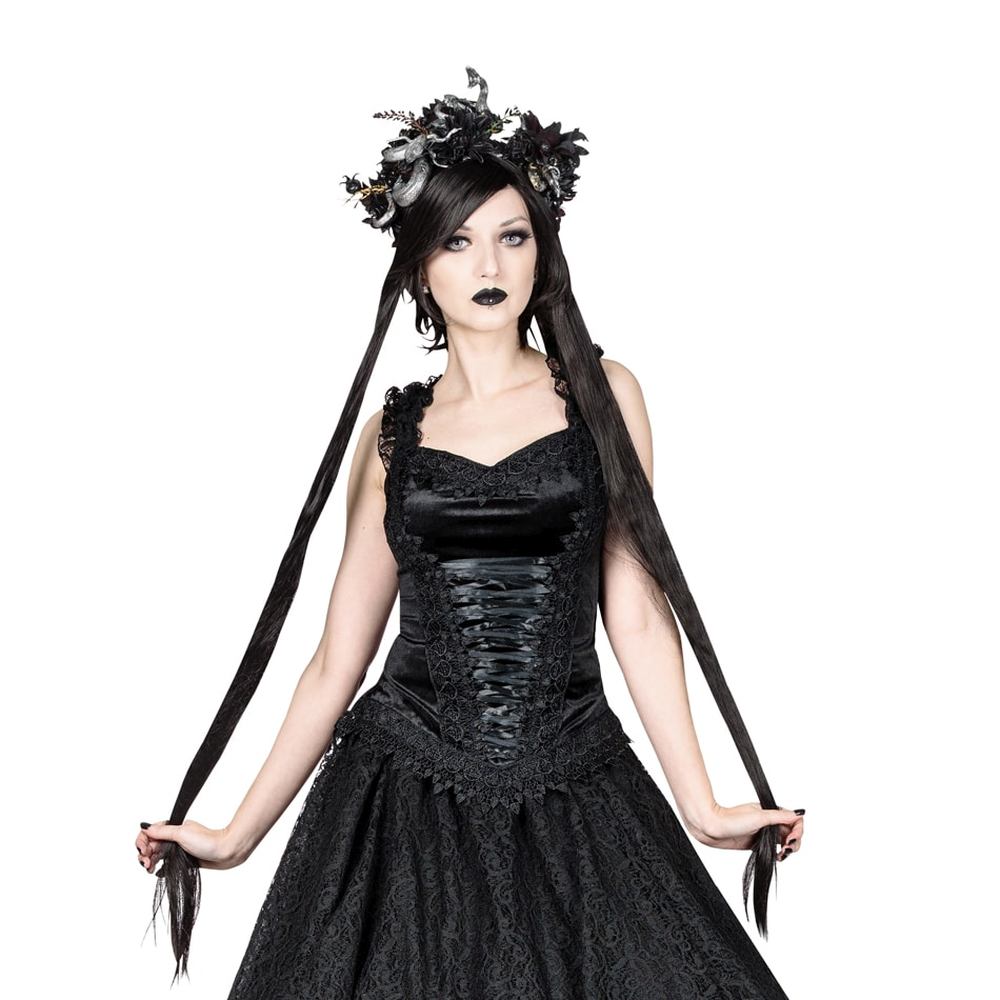 Sinister - 1255 Mouwloze top - Zwart